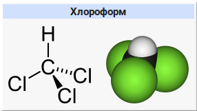 Формула хлороформа
