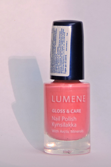 Лак для ногтей LUMENE Gloss & Care (быстросохнущий)