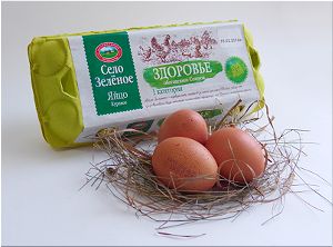 Тест куриных яиц. «Село Зеленое»